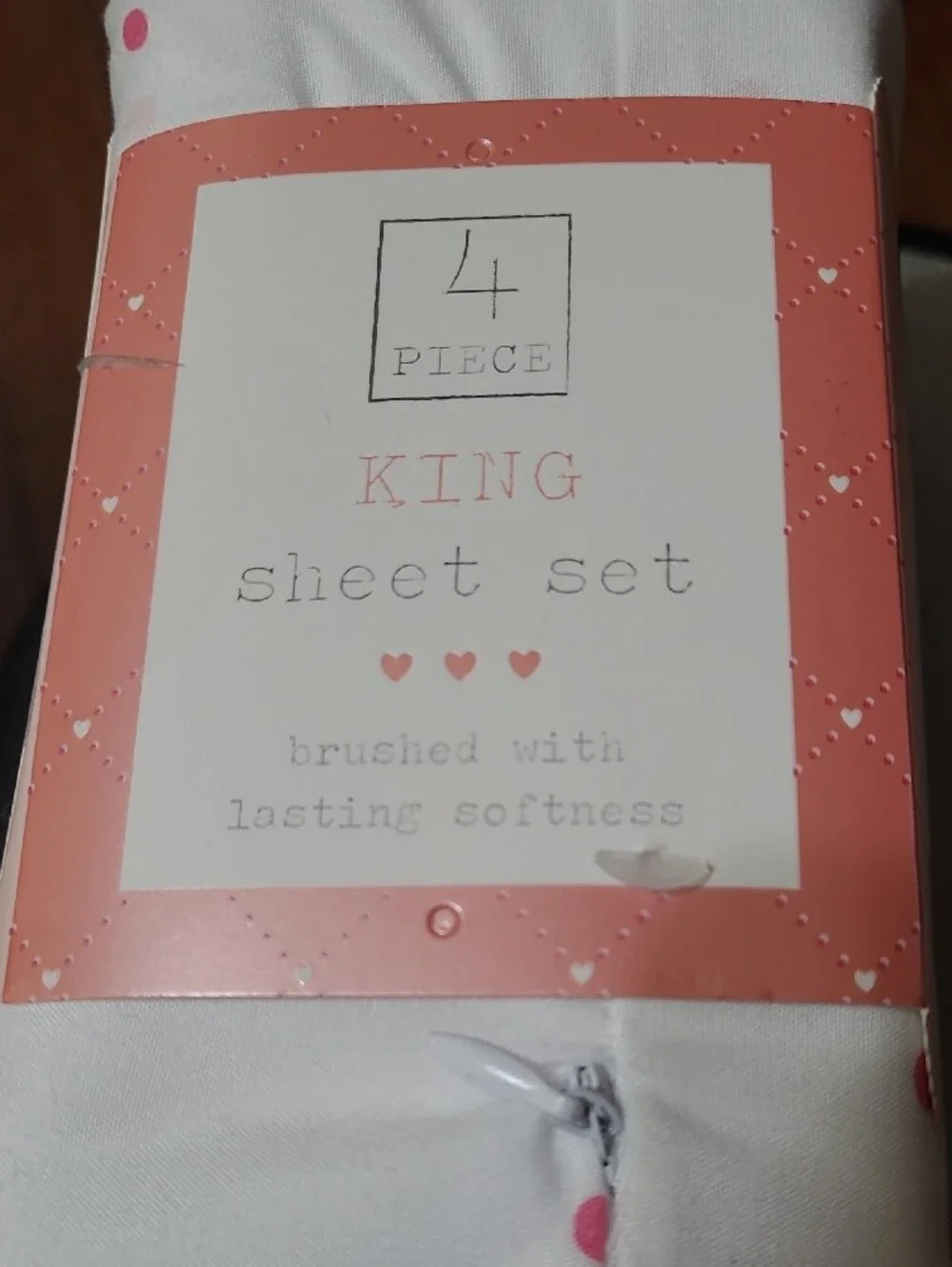 Slumber King 4-Piece Polka Dot Sheet Set